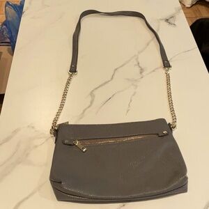 A New day gray crossbody  bag.